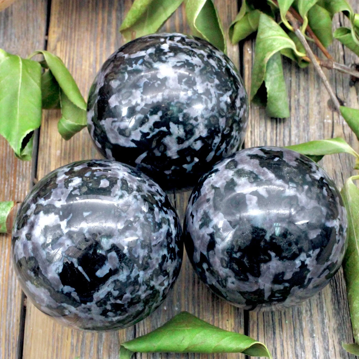 Indigo Gabbro Sphere