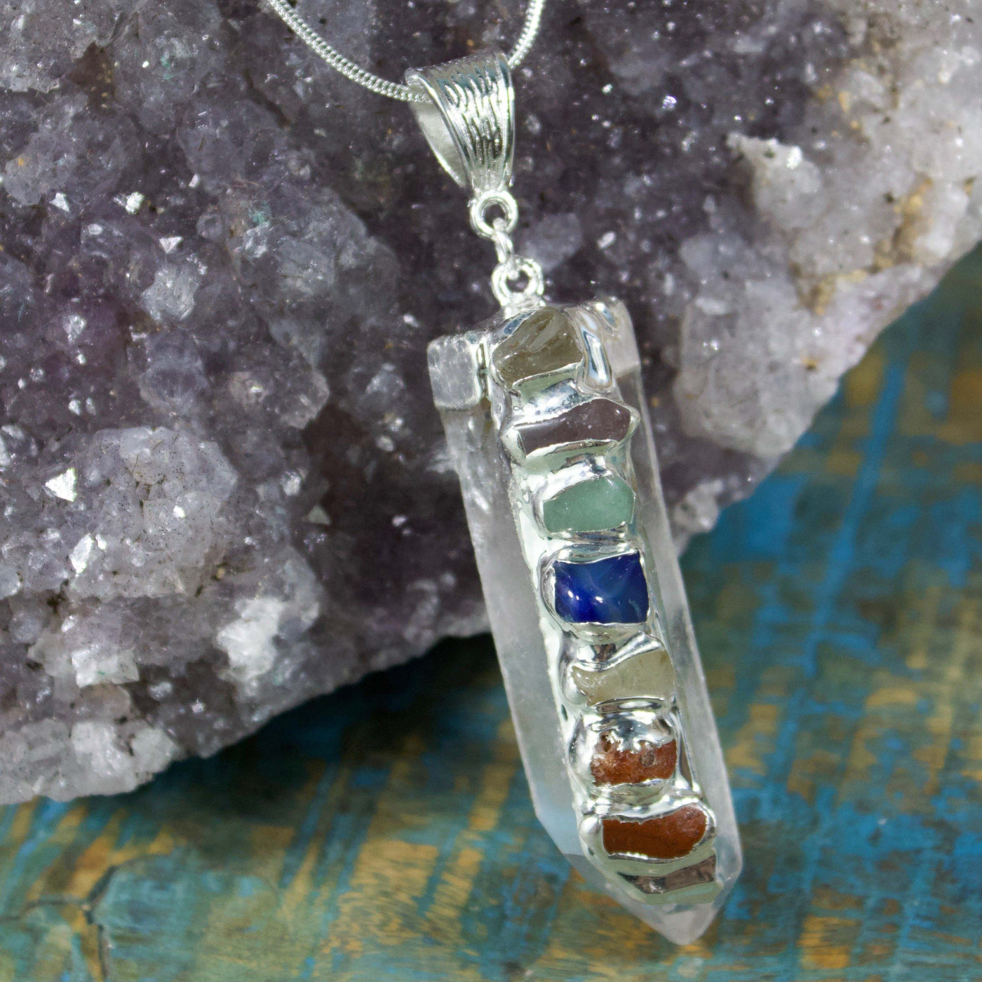 Quartz Chakra Crystal Dreams Necklace