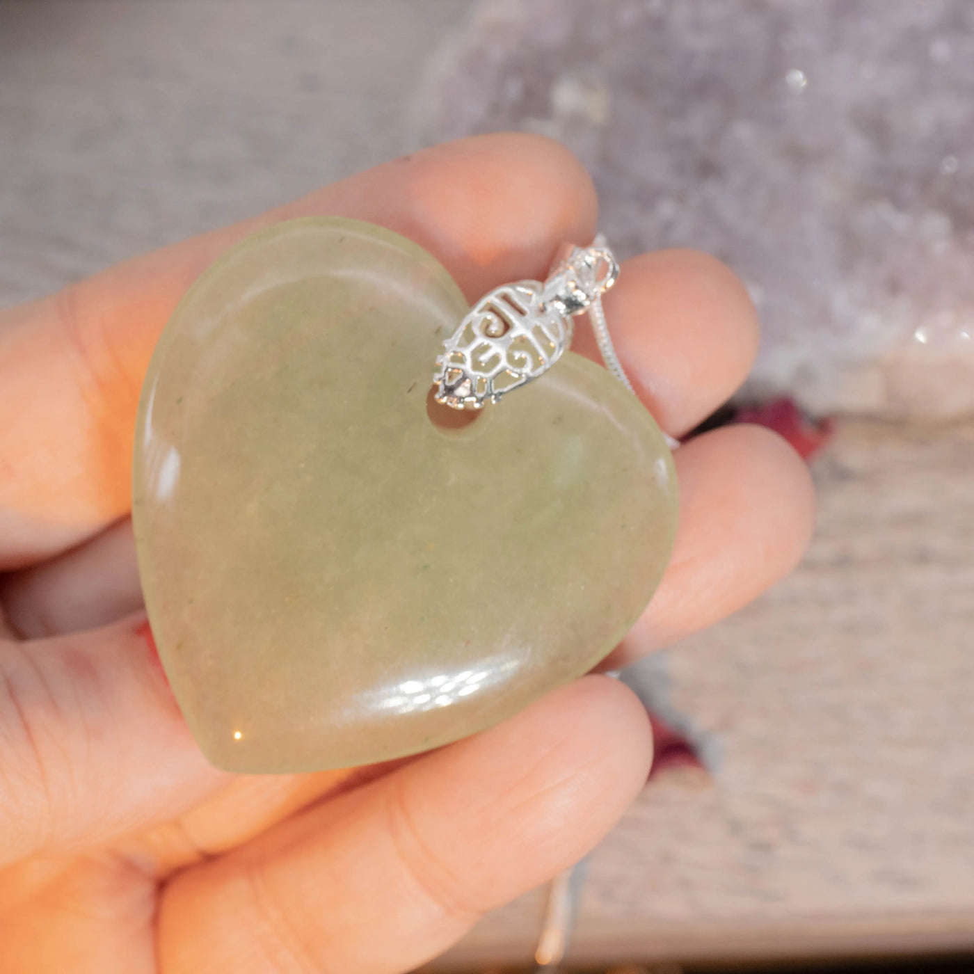 Green Aventurine Crystal Dreams Pendant