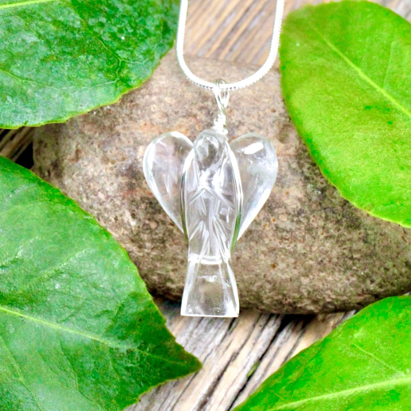 Angel Necklace Quartz