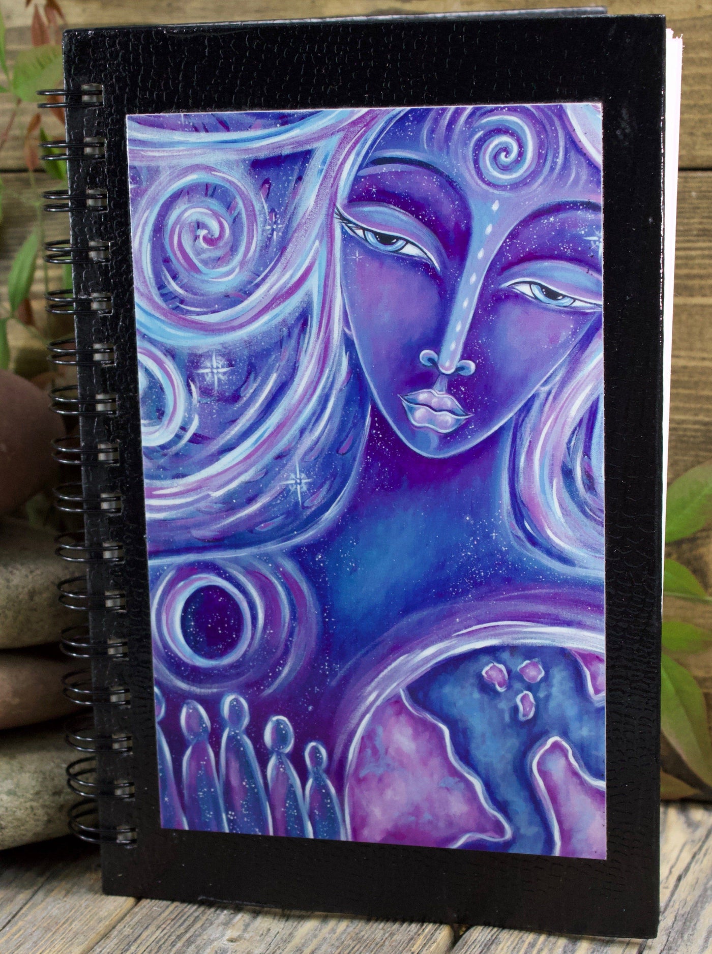 She Rises Spiral Bound Notebook 
 Art Journal