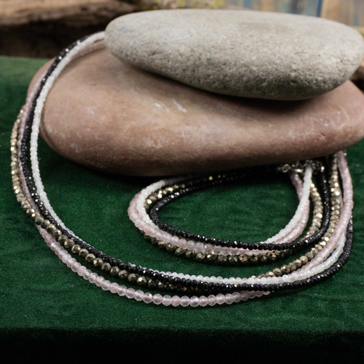 Faceted Crystal Bracelet & Necklace Collection