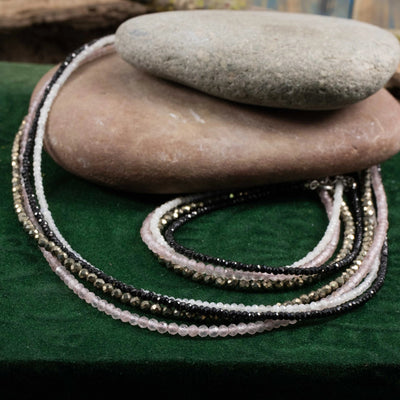 Faceted Crystal Bracelet & Necklace Collection