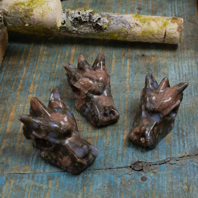 Llanite Dragon Head