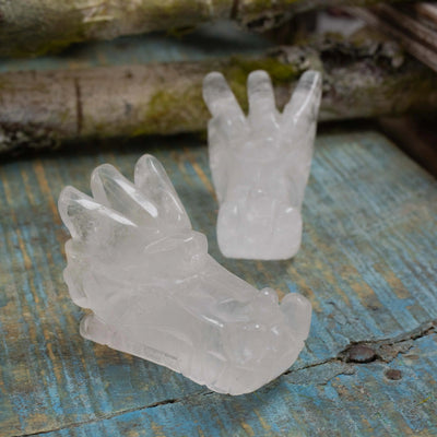 Quartz Dragon Head
